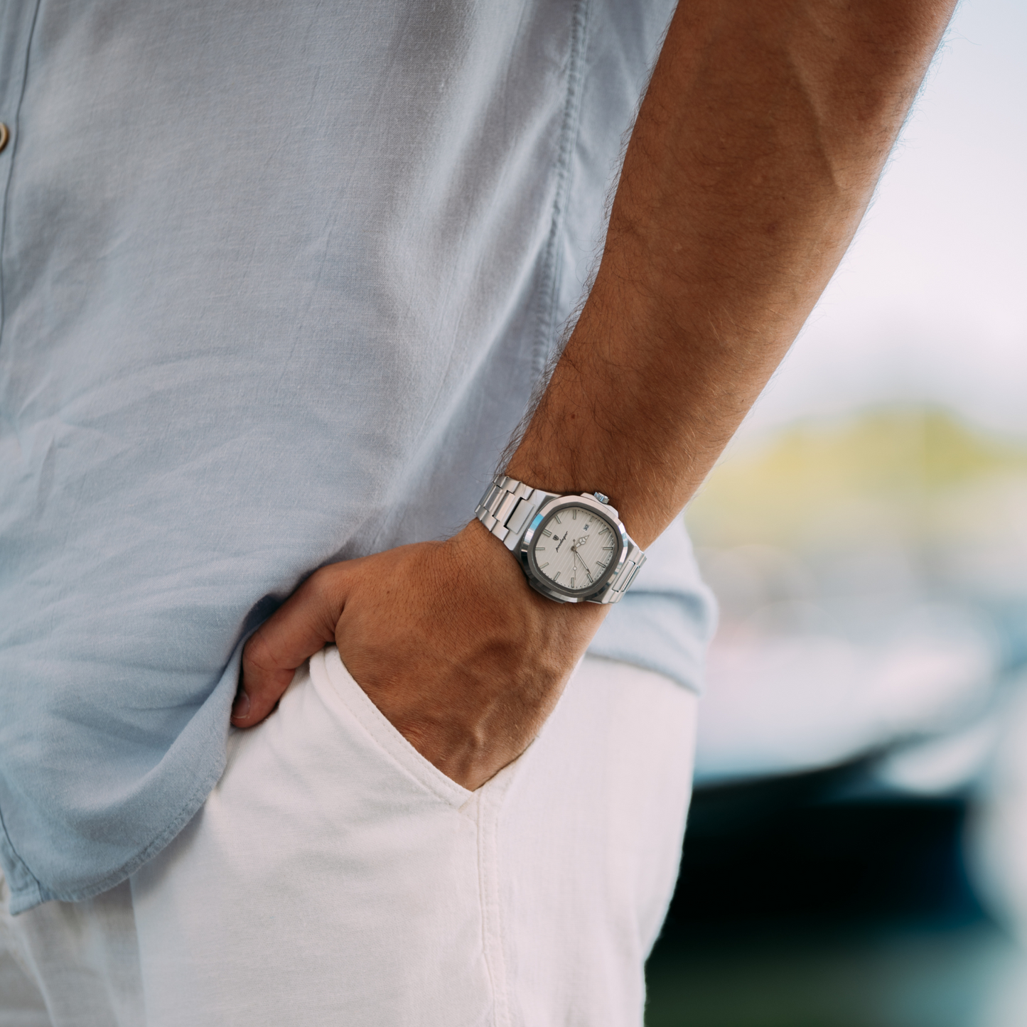 POEDAGAR - Montre à Quartz de luxe Nautilus - 41mm