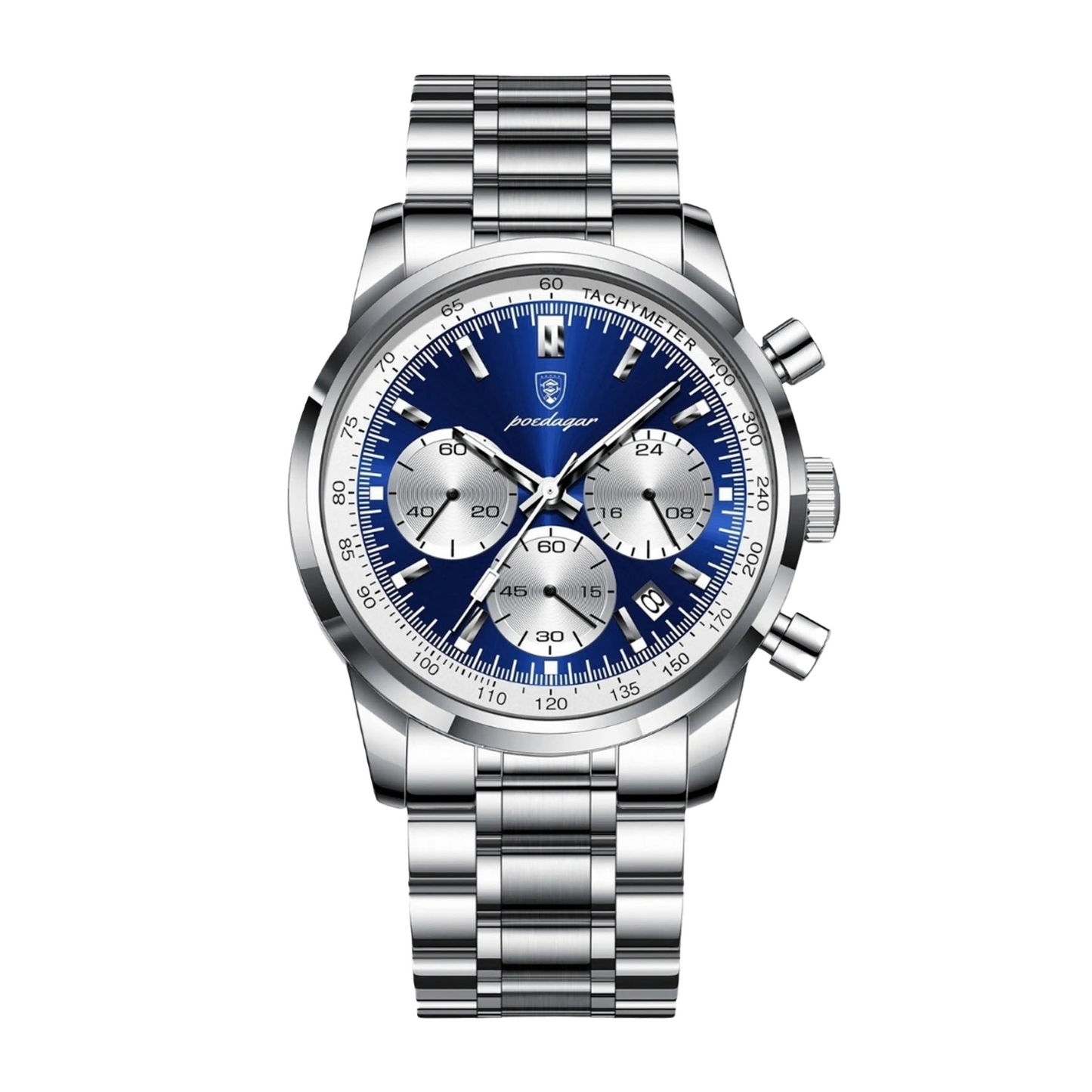 POEDAGAR - Montre à Quartz de luxe Apex - 40mm