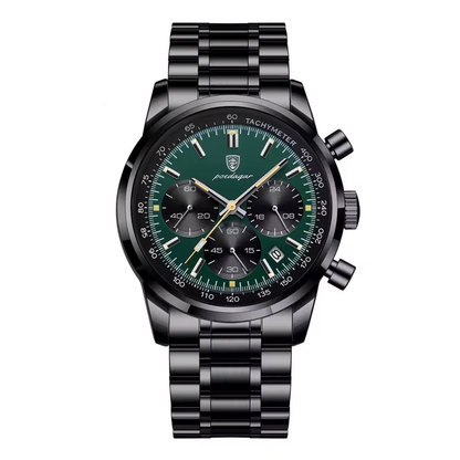 POEDAGAR - Montre à Quartz de luxe Apex - 40mm