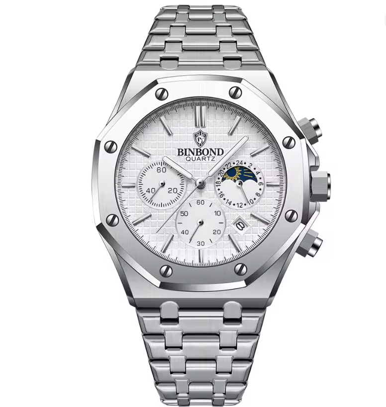 BINBONG - Montre à Quartz de luxe Serenade - 42mm