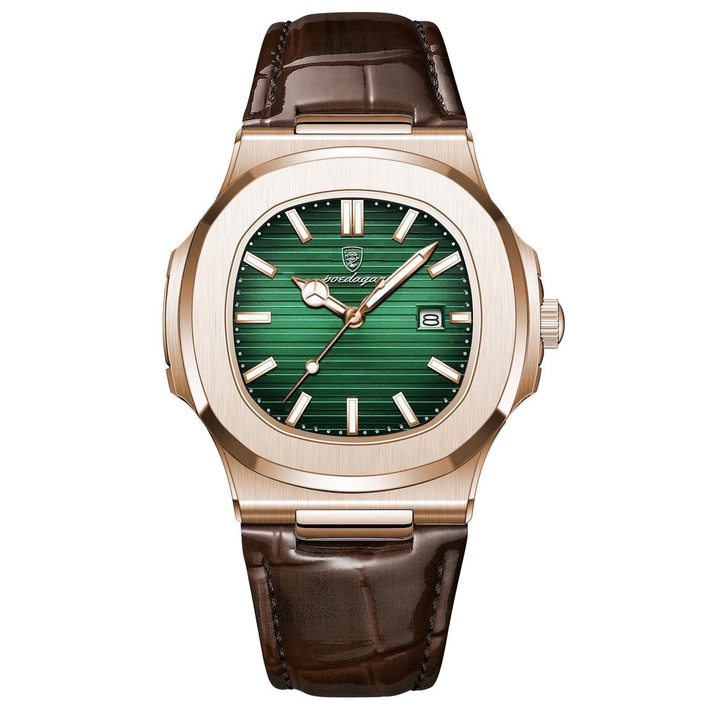 POEDAGAR  - Montre Regalia Rose Gold - 41mm