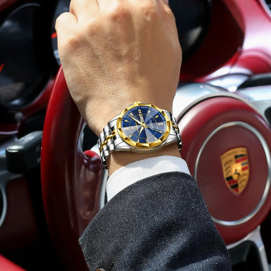 POEDAGAR - La montre Impérial – Édition "Prestige" - Quartz Japonais Haute Précision