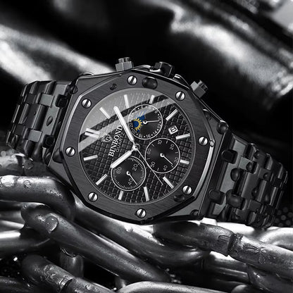 BINBONG - Montre à Quartz de luxe Serenade - 42mm